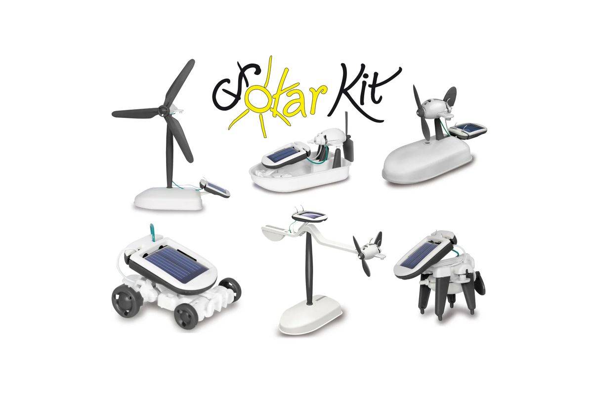 Jamara Solar Kit 6in1 zwart/wit 10+-0