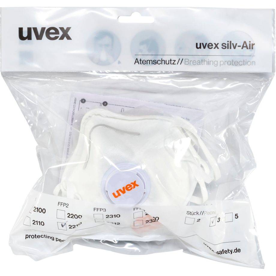 uvex silv-Air class.2210 FFP2 3x-1
