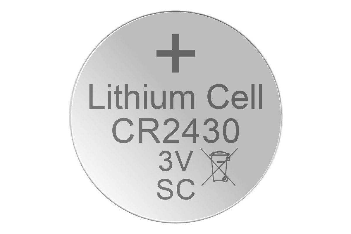 XCell knoopcelbatterij CR2430 3V 290mAh 5 stuks.-0