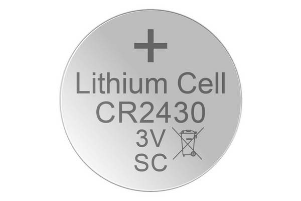 XCell knoopcelbatterij CR2430 3V 290mAh 5 stuks.