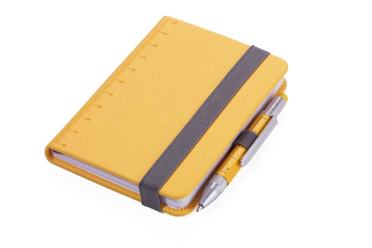 TROIKA NPP25/YE schrijfblok & schrijfpapier A7 128 vel Geel-0
