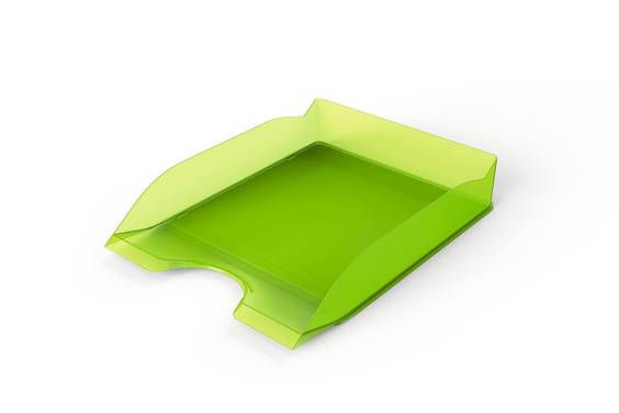 DURABLE BASIC stapelbare brievenbak A4-C4, limoengroen