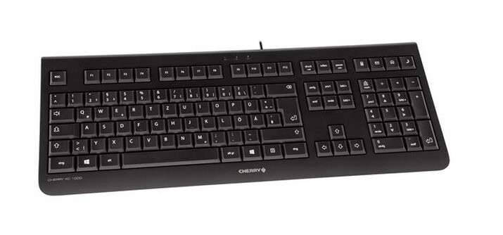 Cherry KC 1000 - Keyboard - Corded - QWERTY SPAIN - Black-3
