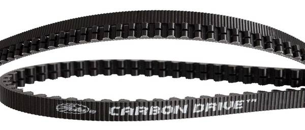 Aandrijfriem Gates CDX Carbon Drive 130T - zwart/zwart