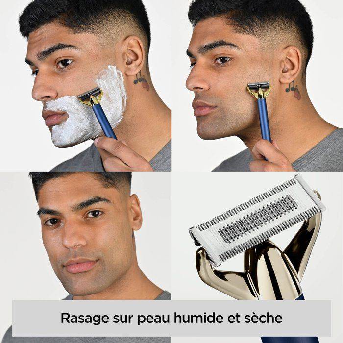 BABYLISS Baardtrimmer en Scheerapparaat - X-Blade Super-X Metal - Draadloos - 45 Min Batterijduur-1