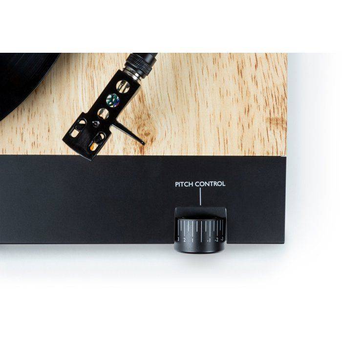 THOMSON TT702 Draaitafel - 33 en 45 RPM - Audio Technica AT91 Cartridge - Hout en Zwart-4