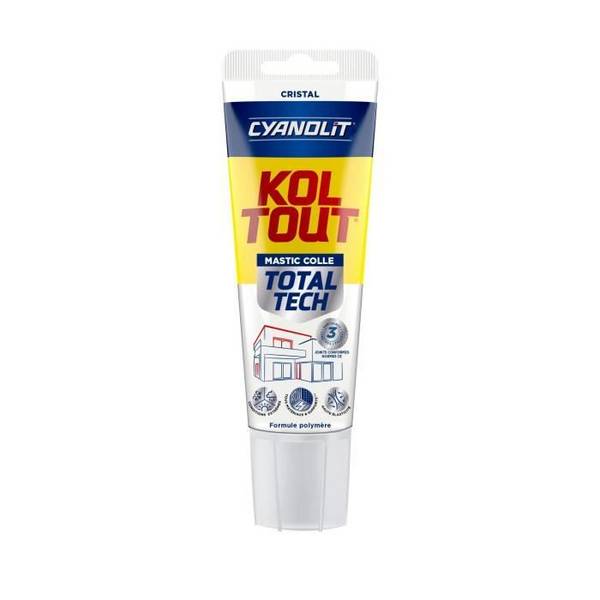 Cyanolit Total Tech Lijm 125 ml - Crystal - Transparant en Veelzijdig