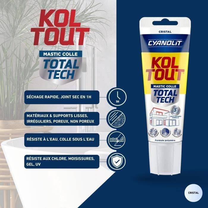 Cyanolit Total Tech Lijm 125 ml - Crystal - Transparant en Veelzijdig-3