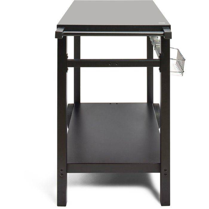 LIVOO Serveerwagen - Metaal - 85 x 50 cm Dienblad - Geschikt voor 2,3 of 4 Branders GS130-2