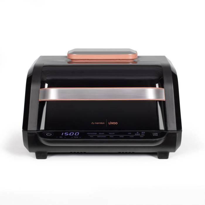 LIVOO Airfryer en Grill - DOC305 - 6 L - 1500-1700 W - 8 Programma's-0