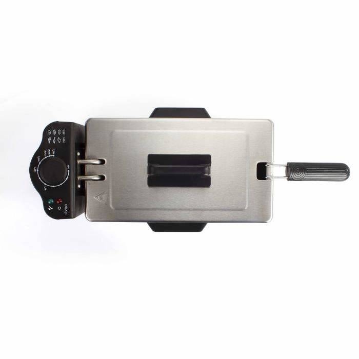 LIVOO Frituurpan DOC216 - 3 L - 2000 W - Verwijderbare Kom en Mand-1
