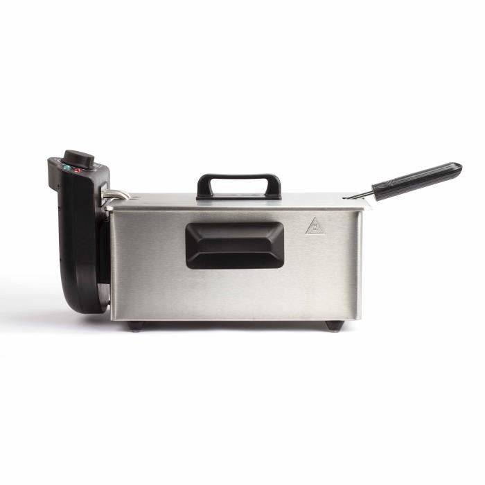 LIVOO Frituurpan DOC216 - 3 L - 2000 W - Verwijderbare Kom en Mand-2