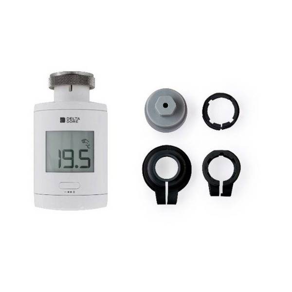 Delta Dore TRV 1.0 Thermostatische Kop en Adapters - Verbonden Verwarming, Stemcontrole