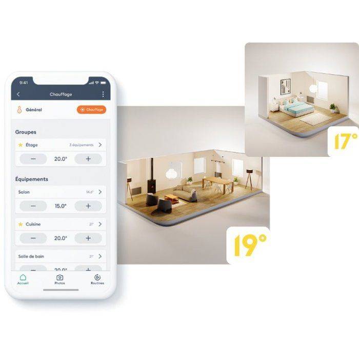 Delta Dore TRV 1.0 Thermostatische Kop en Adapters - Verbonden Verwarming, Stemcontrole-4