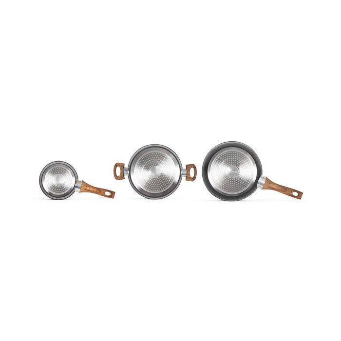 LIVOO Kookset - MEP147 - Inductie - Antiaanbak Aluminium - 5 Stukken-3