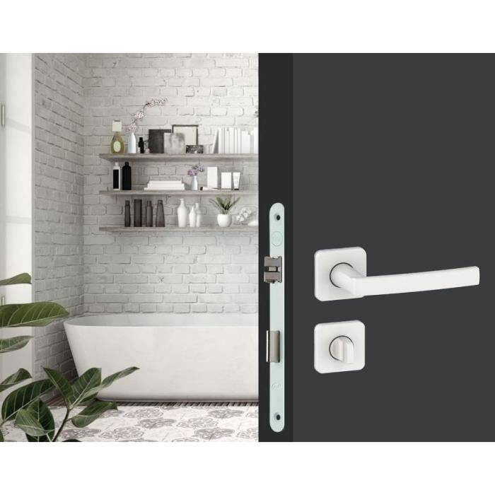 YALE Insteekslot met Doodslot - Y73R-A40/B/SC - 40 mm Afstand, 135 mm Behuizing - NF Niveau 2 Gecertificeerd - Wit, Slag-1