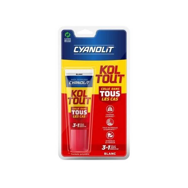 Cyanolit Lijm 50 ml - Wit - Veelzijdig voor Kleine Reparaties