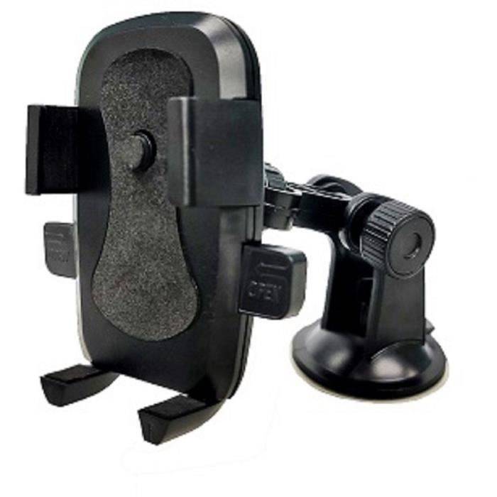 THOMSON Telefoon Houder - Zuignap Bevestiging - 360° Rotatie en 270° Hoogte Verstelling-0