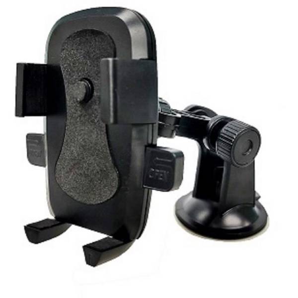THOMSON Telefoon Houder - Zuignap Bevestiging - 360° Rotatie en 270° Hoogte Verstelling