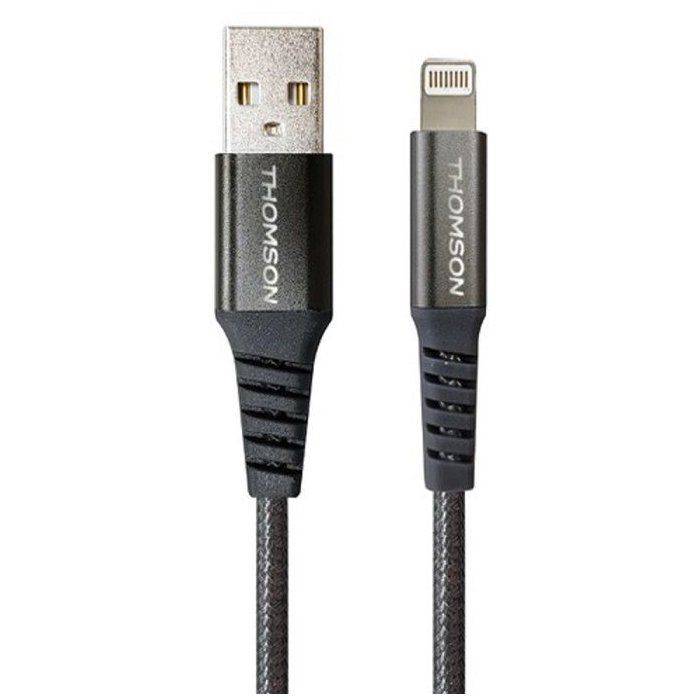 THOMSON Autolader en Kabelset - 12/24V 60W Autolader + Hoogwaardig 3A A naar L Kabel - 1,50 m-2