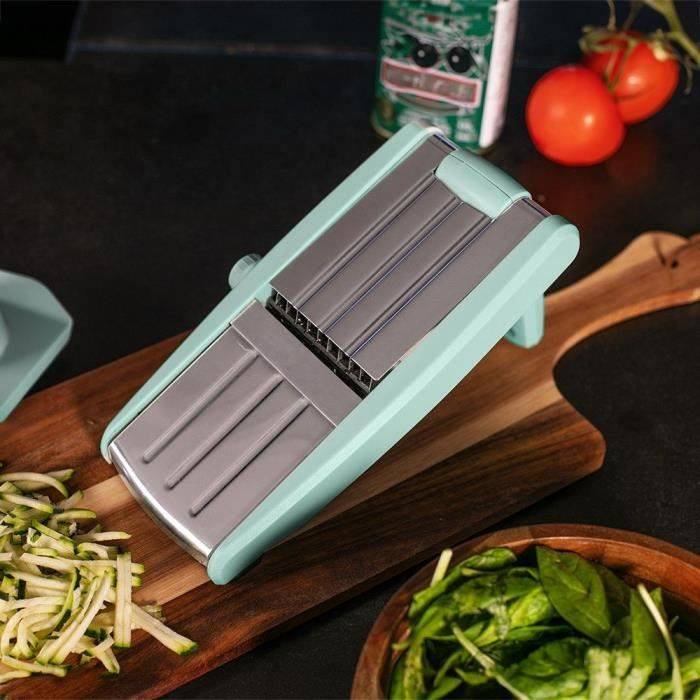 LIVOO 3-in-1 Mandoline Snijder - MEN429 - RVS - Verstelbare Dikte - Antislip Voeten-1