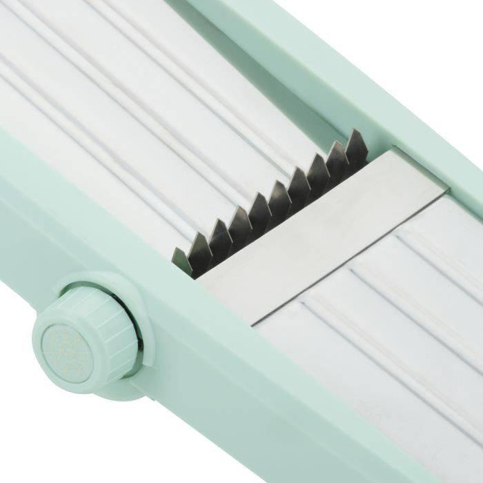 LIVOO 3-in-1 Mandoline Snijder - MEN429 - RVS - Verstelbare Dikte - Antislip Voeten-4