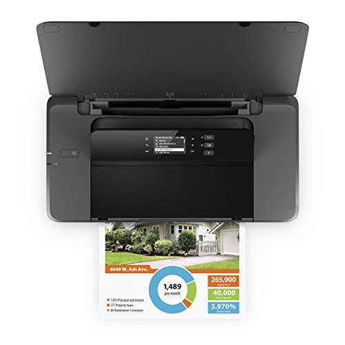 HP Officejet 200 Mobiele Printer - Inkjet - Kleur - A4/Legal - 1200 x 1200 dpi - 20 ppm (ZW)/ 19 ppm (Kleur) CZ993A-1
