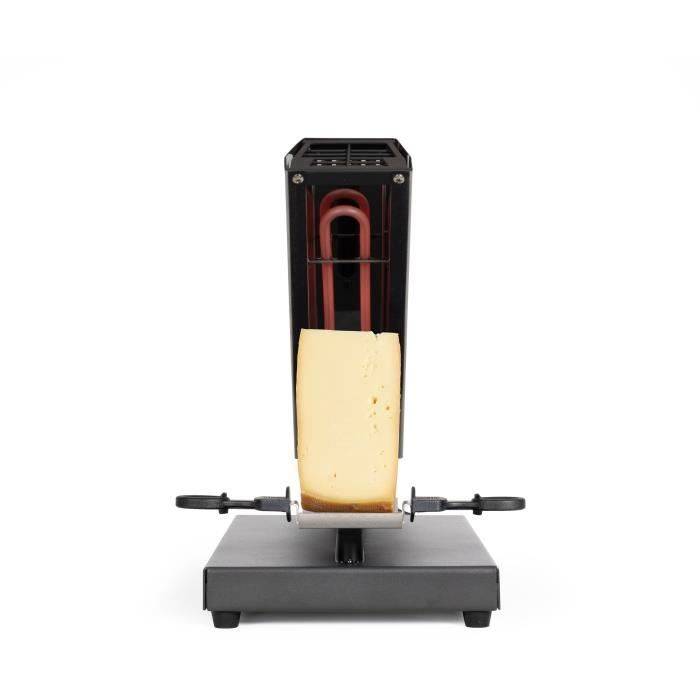 LIVOO Raclette Grill - DOC314 - 600W - Voor 6 tot 8 Personen - Verwijderbare 360° Kaashouder - 2 Spatels-2