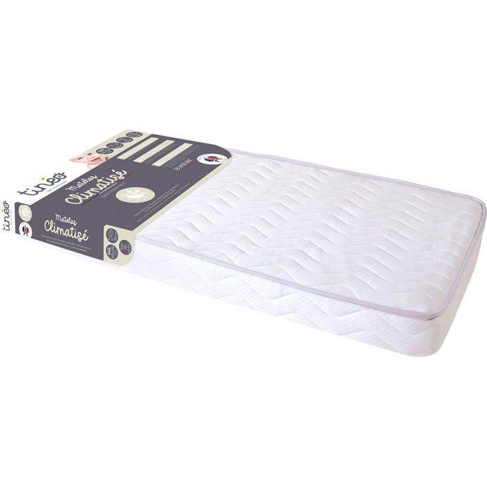 TINEO Matras met Klimaatregeling - 60 x 120 x 10 cm - Baby Matras 60x120x10cm-3