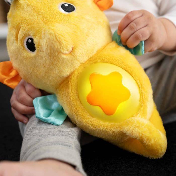 BABY EINSTEIN Baby Nachtlamp - Gele Zeepaard Knuffel - Muzikaal - Wit Geluid-2
