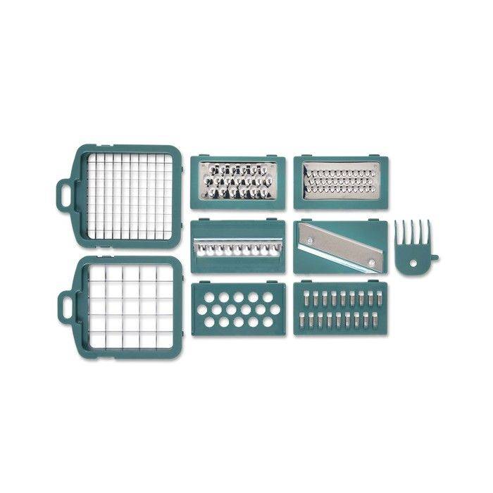 LIVOO Multifunctionele Mandoline - 8 RVS Bladen - 1,5 L Verzamelcontainer - Vaatwasmachinebestendig MEN435-4