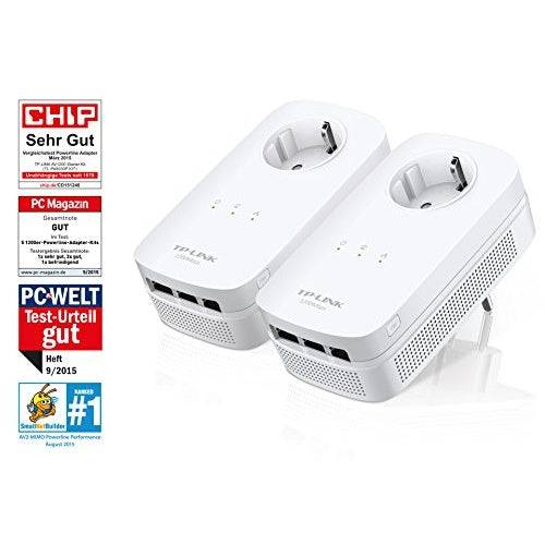 TP-LINK TL-PA8030P KIT - Starter Kit - Bridge - GigE, HomePlug AV - Aansluitbaar op Wandcontactdoos-3
