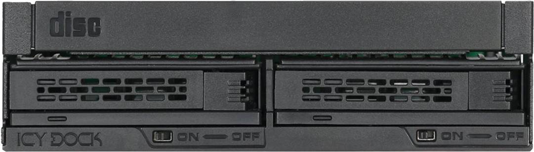 ICY Dock ExpressCage MB732SPO-B - Behuizing voor 2,5" Opslagstations - Zwart-0