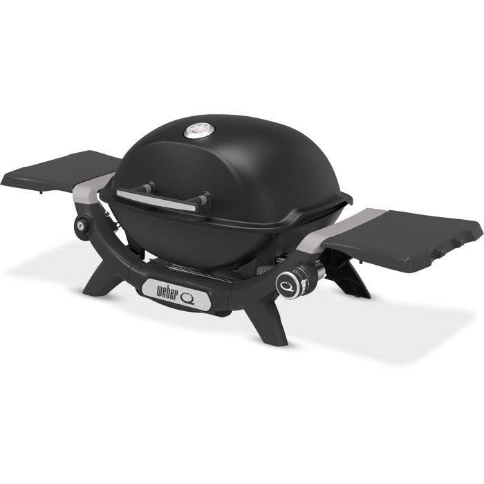 Weber Q1200N Gasbarbecue - 2,94 kW - 1 RVS Brander - Twee Zijkanten - Zwart 2.94kW-1