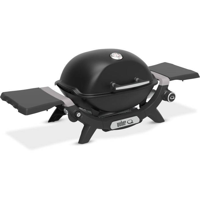 Weber Q1200N Gasbarbecue - 2,94 kW - 1 RVS Brander - Twee Zijkanten - Zwart 2.94kW-2