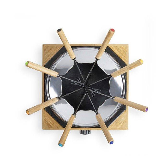 LIVOO Elektrische Fondue Set - DOC287 - 800W - 2 L - Voor 8 Personen - Verstelbare Thermostaat - Antiaanbakpan-2