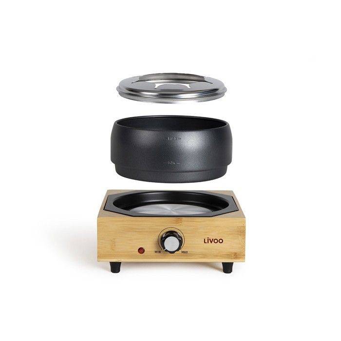 LIVOO Elektrische Fondue Set - DOC287 - 800W - 2 L - Voor 8 Personen - Verstelbare Thermostaat - Antiaanbakpan-3