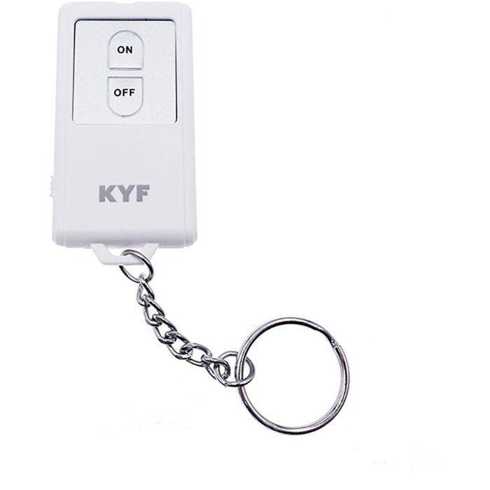 Uitbreidbaar Alarm Kit met Bewegingsdetectie - KYF - 434 MHz - Waarschuwingslicht - 3 Sensoren + 2 Afstandsbedieningen 4-2