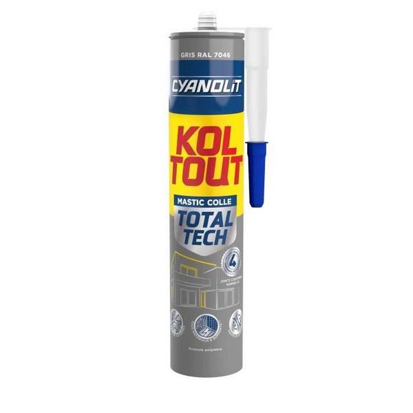 Cyanolit Total Tech Lijm 290 ml - Grijs - Sterk en Flexibel