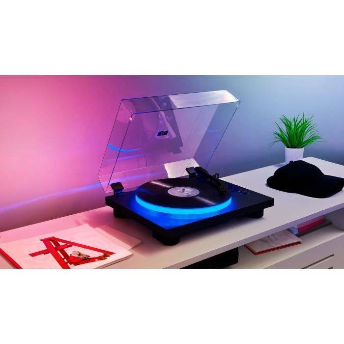 BIGBEN INTERACTIVE PARTYBTTDLIGHT Draaitafel - Bluetooth - Lichteffecten - 33/45/78 RPM-4