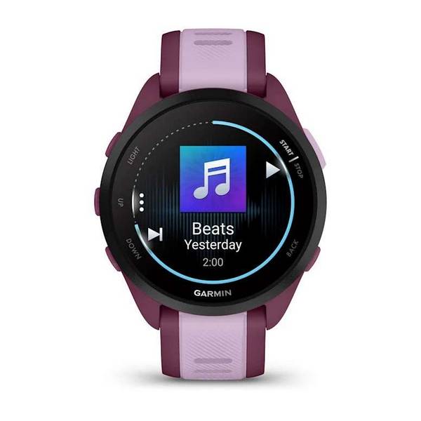 Garmin Forerunner 165 Music 3,05 cm (1.2") AMOLED 43 mm Digitaal 390 x 390 Pixels Touchscreen Paa...