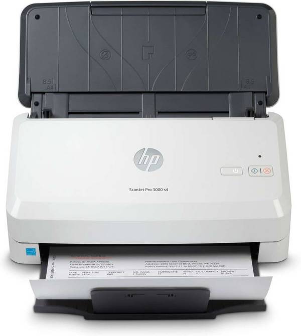HP INC HP Scanjet Pro 3000 s4 Paginascanner 600 x 600 DPI A4 Zwart, Wit