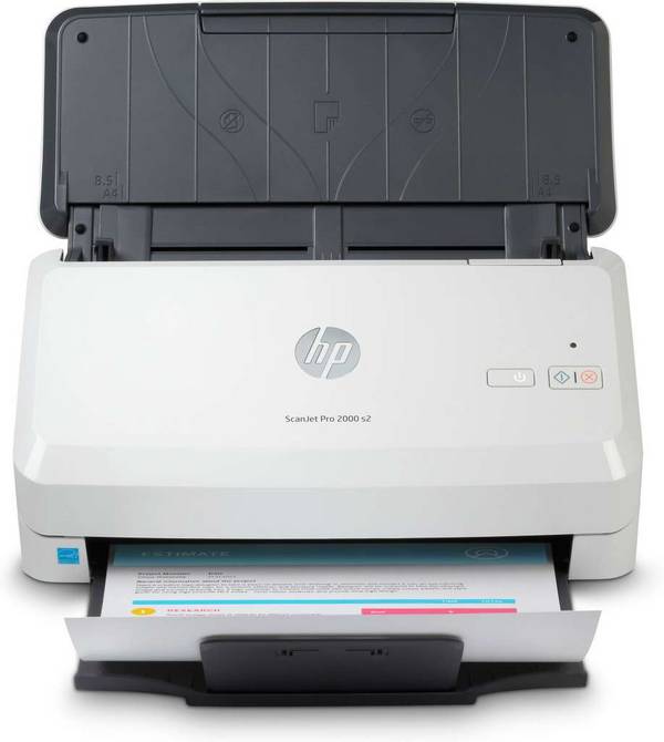 HP INC HP Scanjet Pro 2000 s2 Sheet-feed Scanner Paginascanner 600 x 600 DPI A4 Zwart, Wit