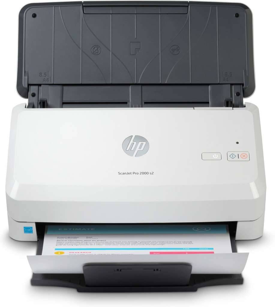 HP INC HP Scanjet Pro 2000 s2 Sheet-feed Scanner Paginascanner 600 x 600 DPI A4 Zwart, Wit-0