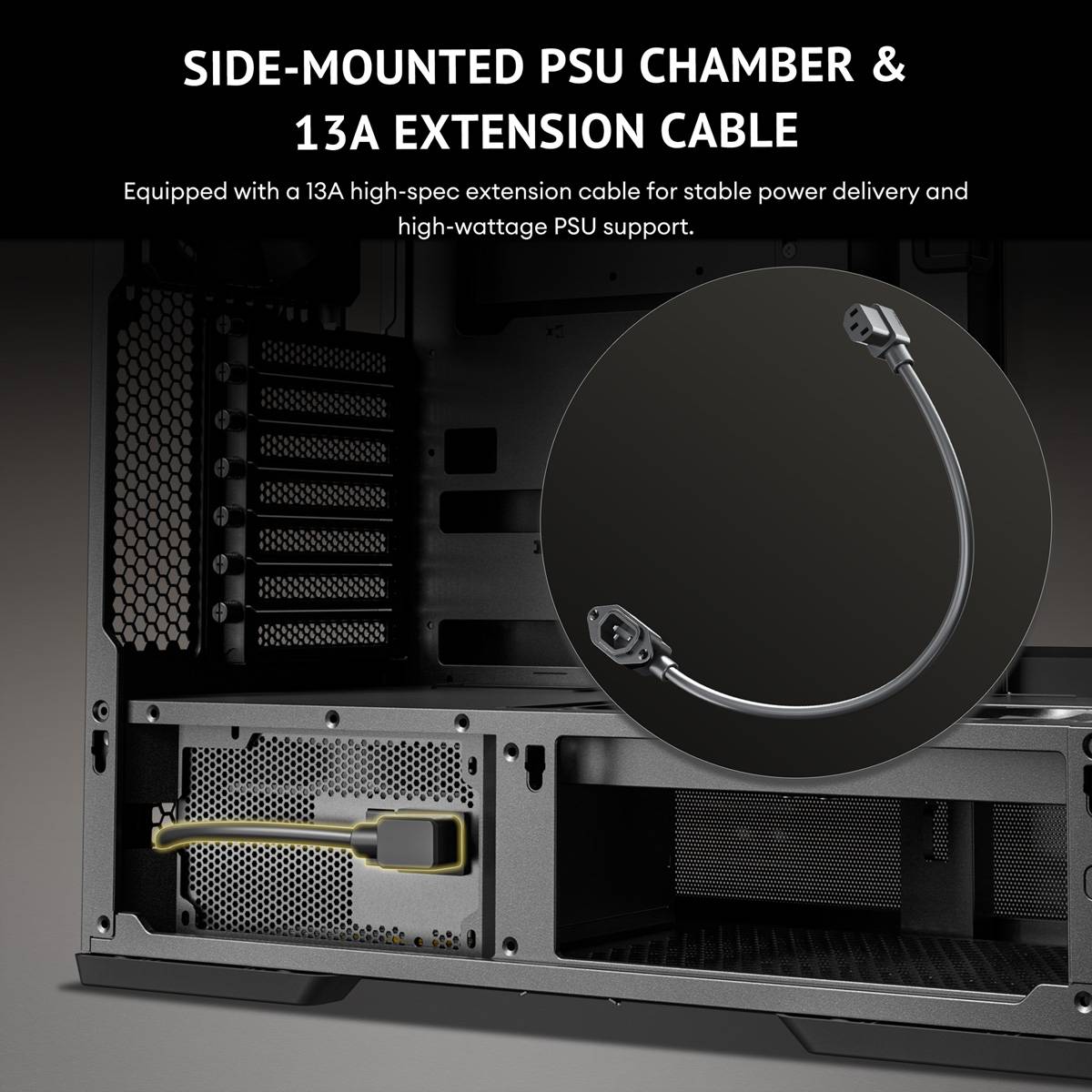 Antec ANTEC Constellation C6 Curve Air PC Gehä PC-behuizing Zwart-4