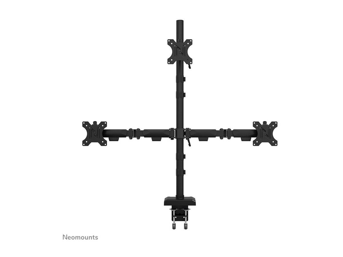 Neomounts DS60-600BL2-1 drievoudige monitorarm 10-32"-3