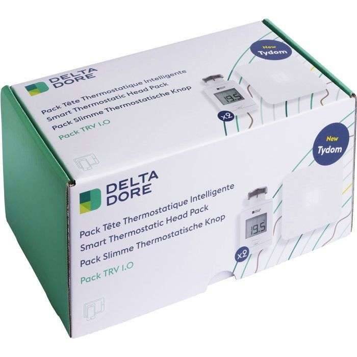 Thermostatische radiatorkranen en aansluitdoos - Delta Dore - TRV 1.0 aansluitpakket - 6050664-2