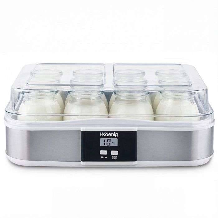 Yoghurtmaker 12 potten HKoeNIG-2
