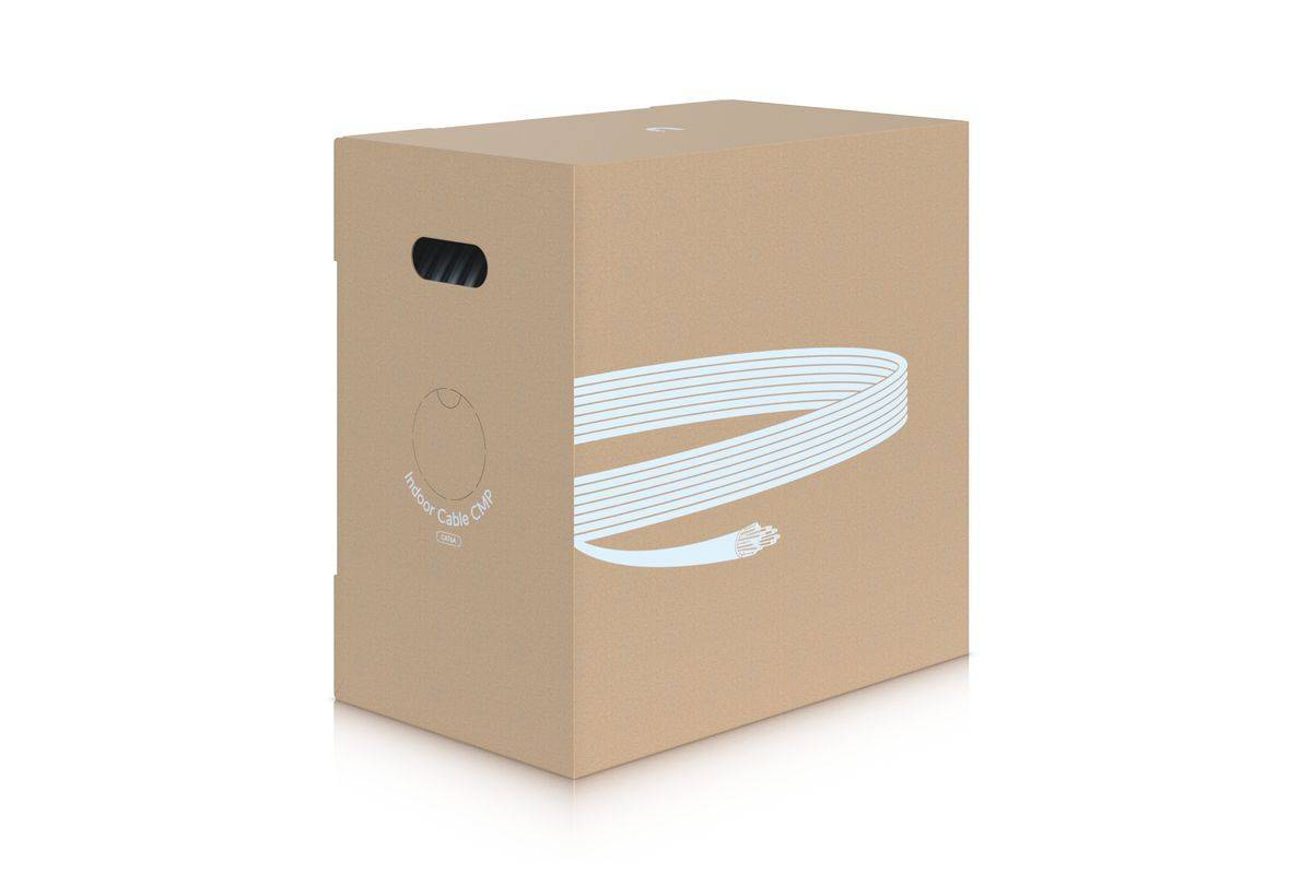 Ubiquiti UACC-Cable-C6A-CMP netwerkkabel Wit 305 m Cat6a U/UTP (UTP)-0