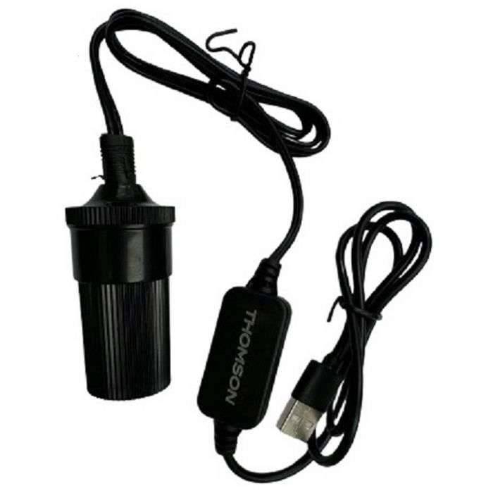 Converter - THOMSON - USB naar 12 V - 10 W - 120 cm kabel-0